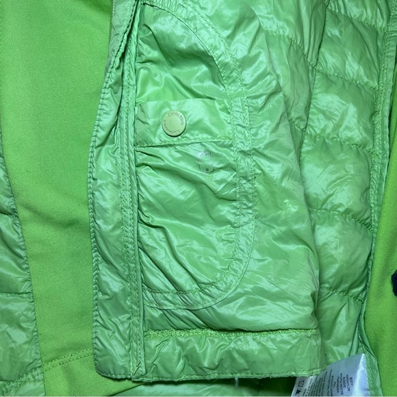 Calvin Klein Performance Lime Green Duck Down Lightweight Puffer Jacket Medium - Picture 12 of 12